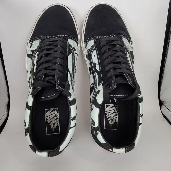 Vans SK8 Old Skool Classic Alien Ghosts Glow in the Dark Men's 508731 US Size 10 - Picture 5 of 8